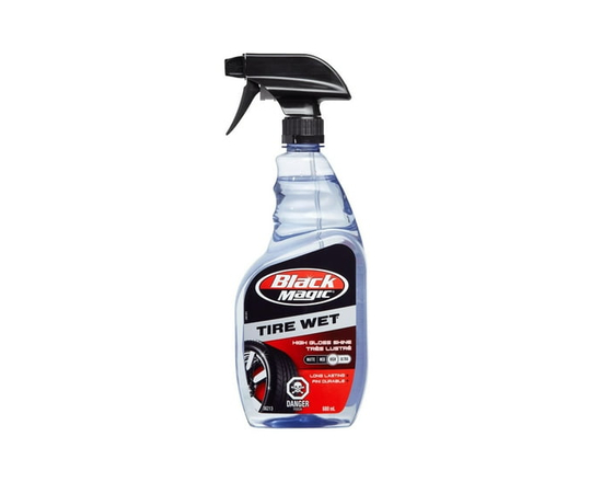 Black Magic Tire Wet Tire Shine Spray - 1