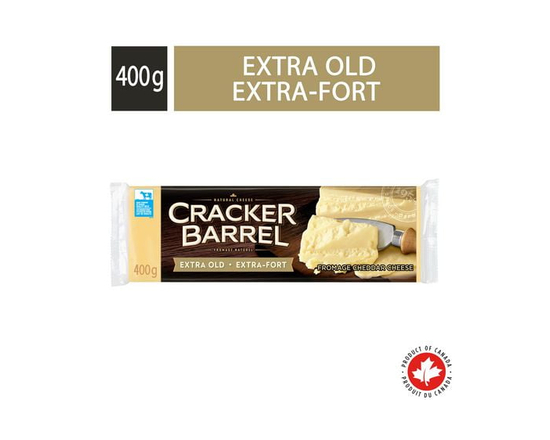Cracker Barrel Cheese Cheddar Extra Old, 400g