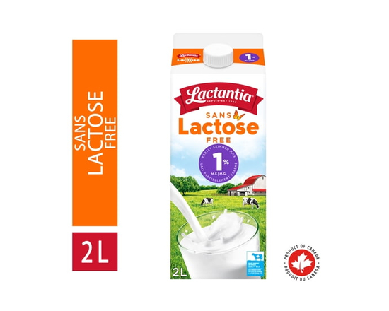 Lactantia Lactose Free 1% Milk - 2L