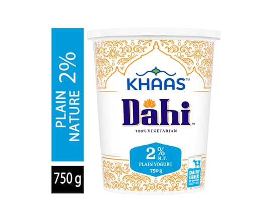 Dahi Yogourt Nature 2 % - 750g