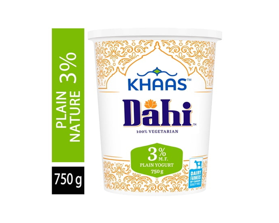 Dahi Yogurt Plain 3% - 750g