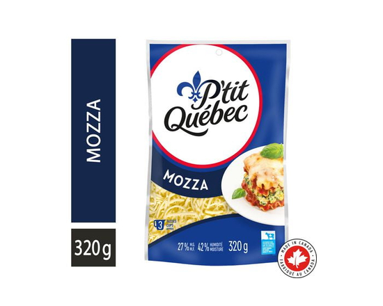 P'Tit Québec Fromage râpé Mozzarella