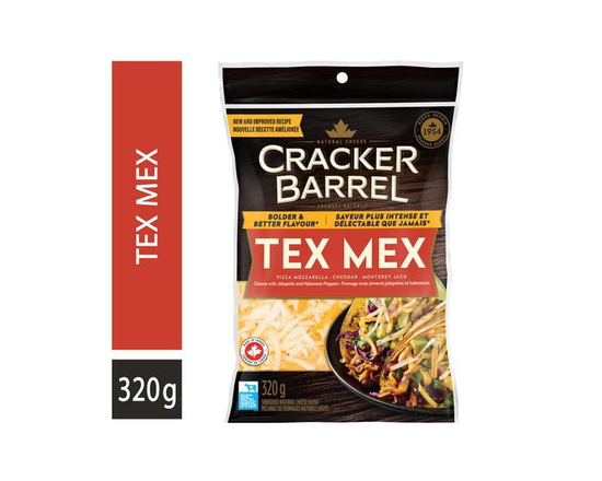 Cracker Barrel Tex Mex Shredded Cheese