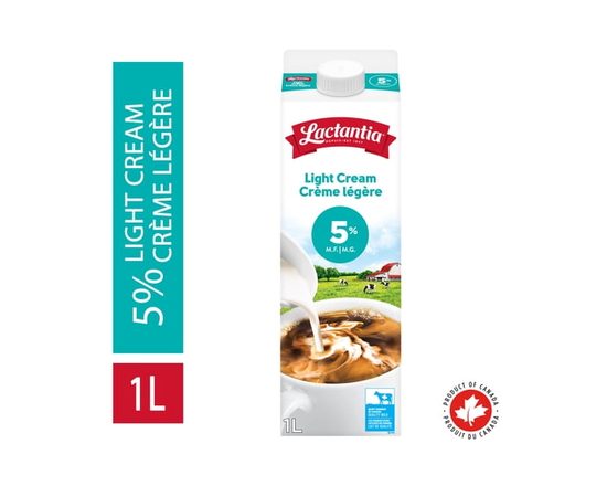 Lactantia Cream 5% Light - 1L
