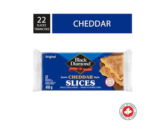 Black Diamond Original Cheddar Cheese Slices