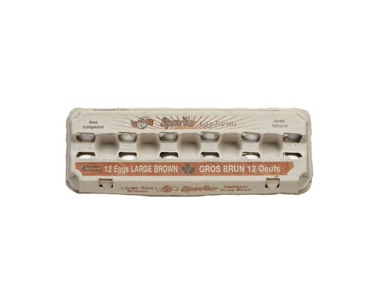 Sparks Large Brown 12 Eggs - L