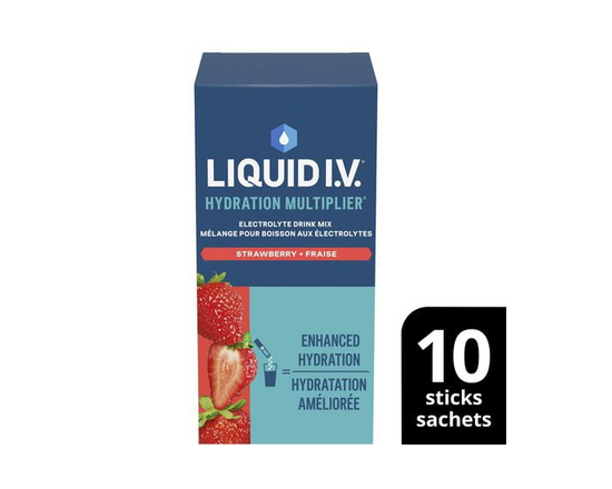 Liquid I.V. Strawberry Hydration Multiplier Electrolyte Drink Mix