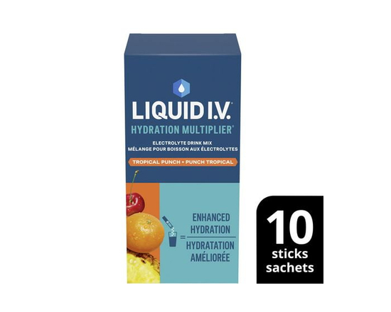 Liquid IV Hydration Multiplier, Electrolyte Drink Mix Electrolyte Powder Drink Mix