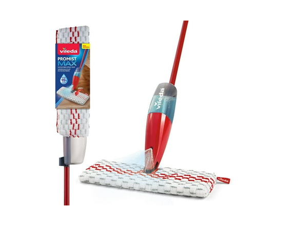 Vileda ProMist MAX Spray Mop – Microfibre Double-Sided Mop