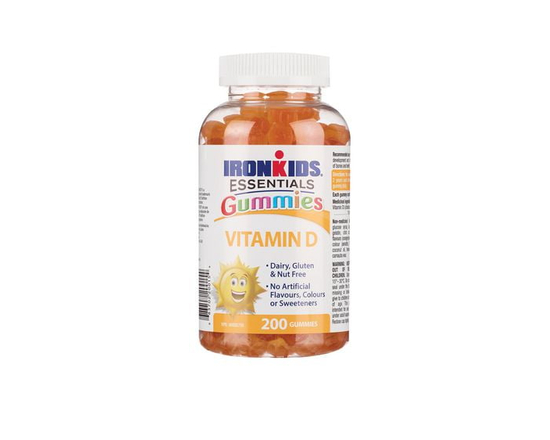 Ironkids Vitamin D - 200 Gummies