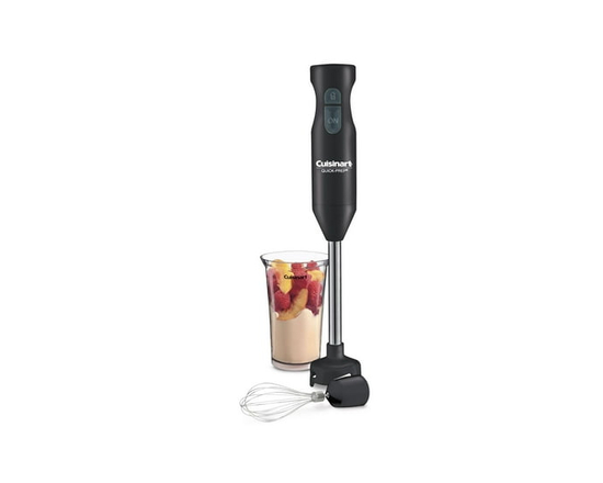 Cuisinart Mélangeur manuel Quick Prep, avec tasse à mesurer 3 tasses et fouet