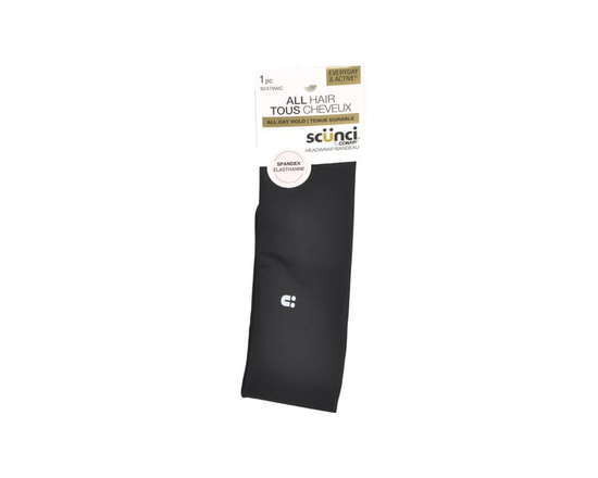 Bandeau en élasthanne noir