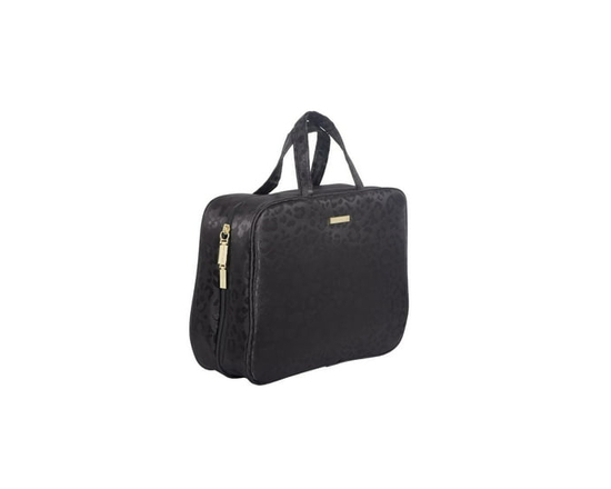 Conair Black Cheetah Jacquard Weekender