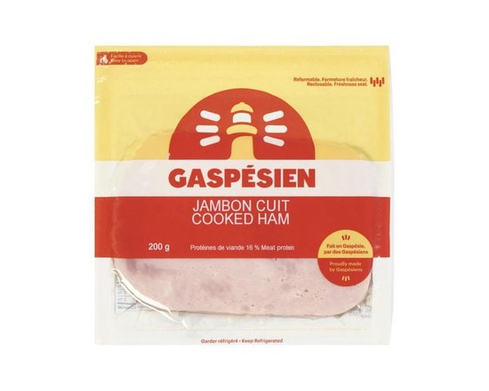 Jambon cuit tranché Gaspésien 200g