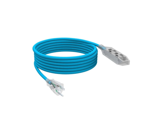 Stanley 10' Grounded Power Block Heater Outdoor Extension Cord with Lighted Ends