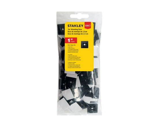 Base de montage de cravate de câble Stanley 50ct - 1