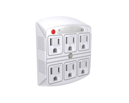 Adaptateur de surtension Westinghouse de 750 J à 6 prises - 1
