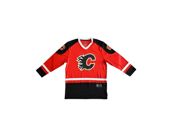 Men's NHL Calgary Flames Long Sleeve Jersey