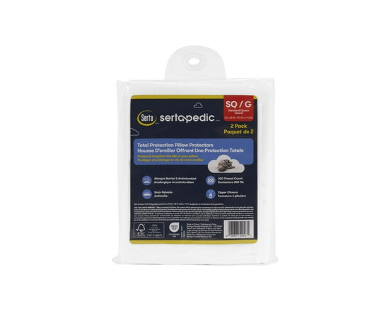 Serta Total Protection Pillow Protector