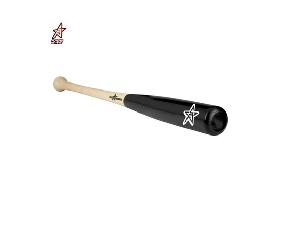 Batte de baseball de 32 po de style professionnel Future Stars - batte de baseball en bois bicolore prête à l'emploi avec baril XL - adolescent/adulte