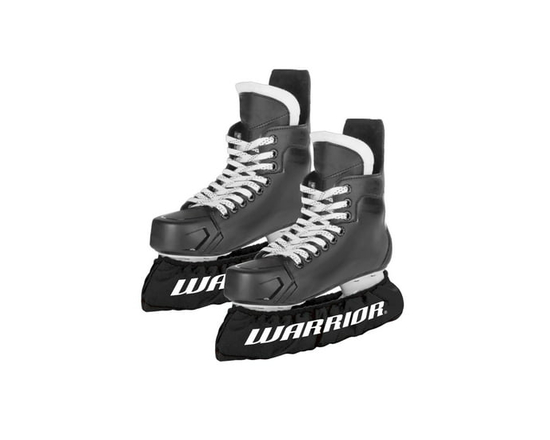 Protège-lames Warrior pour patins – Ensemble de 2 – Junior – Rouge – Protègent les lames de vos patins (Noir)