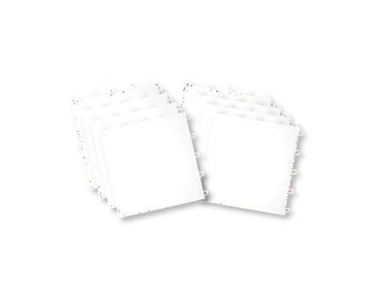 Warrior Hockey Training Tiles - Set of 8 - White - H-8