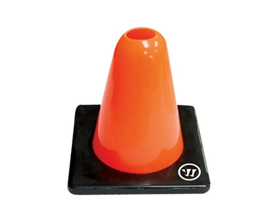 Cône de hockey sur glace/d'entraînement lesté Warrior - Orange - 1 lb - M