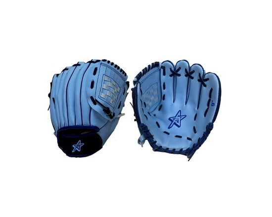 Future Stars 9" Tee Ball Glove - Left Hand Catch - Blue - 9 in