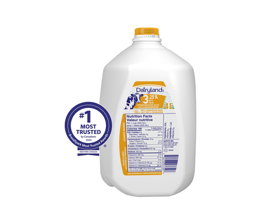 Dairyland 3.25% Homogenized Milk - 4 L