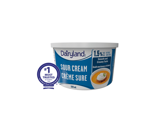 Dairyland Fat Free Sour Cream - 500 mL