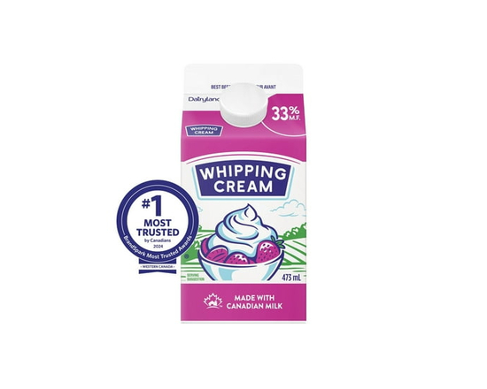 Dairyland 33% Whipping Cream - 473 mL