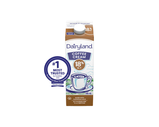 Dairyland 18% Coffee Cream - 946 mL