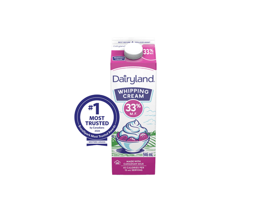 Dairyland 33% Whipping Cream - 946 mL