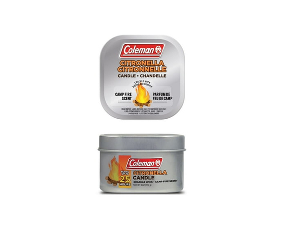 Coleman Campfire Scented Candle 25 Hours - 6 oz