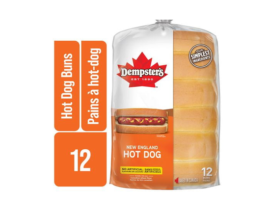Dempster’s® New England Hot Dog Buns