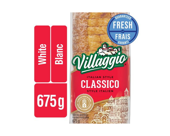 Villaggio® Classico Italian Style White Thick Sliced Bread