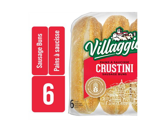 Villaggio® Crustini Sausage Buns
