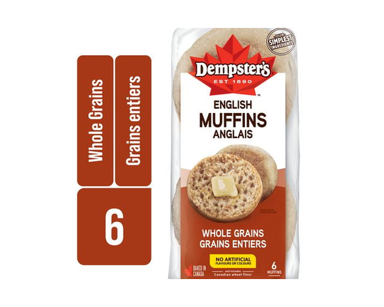 Dempster’s® Whole Grains English Muffins