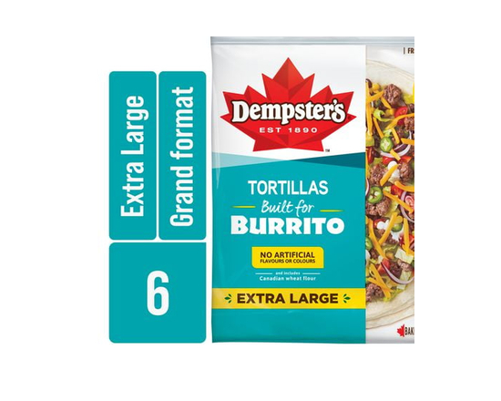 Dempster’s®  XL Burrito Tortillas
