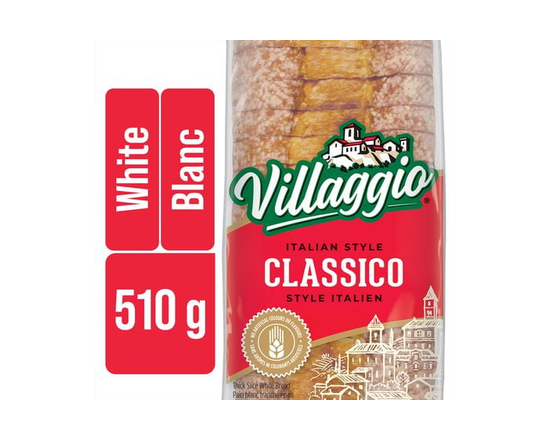 Villaggio® Classico Italian Style White Thick Sliced Bread