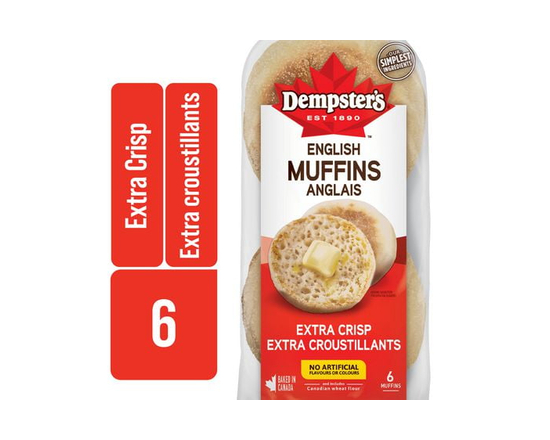 Dempster’s® Extra Crisp English Muffins