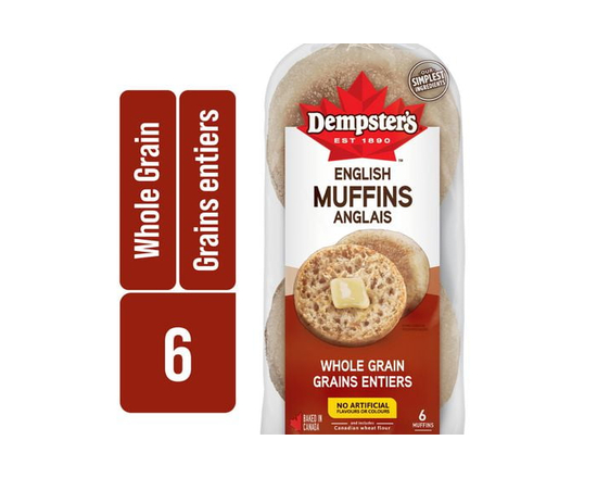 Dempster’s® Whole Grain English Muffins