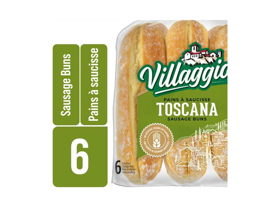 Villaggio® Toscana Extra Soft Sausage Buns