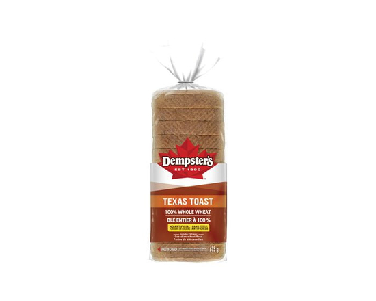 Dempster’s® Texas Toast 100% Whole Wheat Sandwich Bread