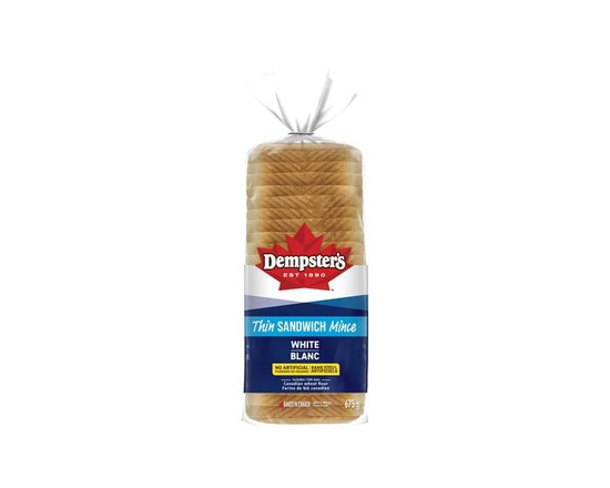 Dempster’s® White Thin Sandwich Bread