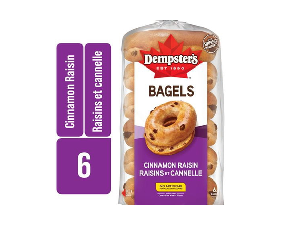 Dempster’s® Cinnamon Raisin Bagels