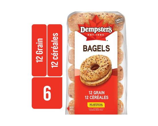 Dempster’s® 12 Grain Bagels