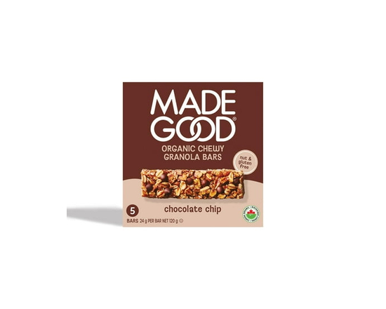 MadeGood Chocolate Chip Granola Bars 5 bars - 120 g