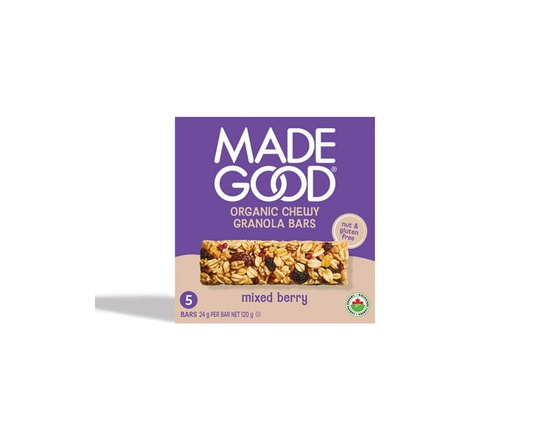 MadeGood Mixed Berry Granola Bars 5 bars - 120 g