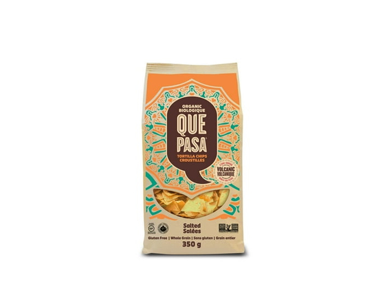 Que Pasa Organic Salted Tortilla Chips - 350 g